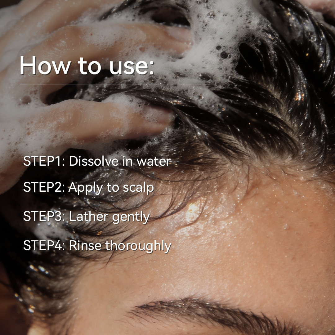 Yitree Eastern Botanics Renewal Shampoo Powder (for oily scalp) - Image 4